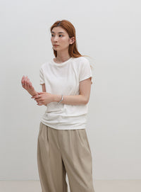 【8色展開】【2サイズ展開】べーシックパイルTシャツ