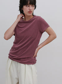 【8色展開】【2サイズ展開】べーシックパイルTシャツ