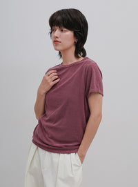 【8色展開】【2サイズ展開】べーシックパイルTシャツ