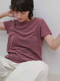 【8色展開】【2サイズ展開】べーシックパイルTシャツ