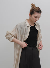 【8色展開】【2サイズ展開】べーシックパイルTシャツ