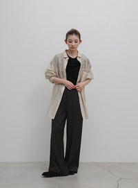【8色展開】【2サイズ展開】べーシックパイルTシャツ