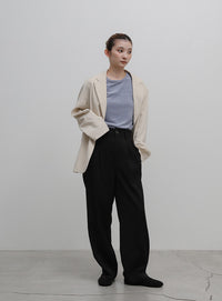 【8色展開】【2サイズ展開】べーシックパイルTシャツ