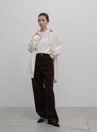 【8色展開】【2サイズ展開】べーシックパイルTシャツ