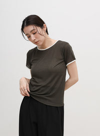 リンガーシアーTシャツ
