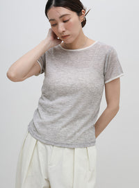 リンガーシアーTシャツ