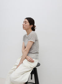 リンガーシアーTシャツ