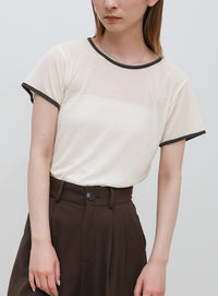 リンガーシアーTシャツ