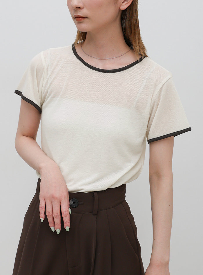 リンガーシアーTシャツ – SELECT MOCA