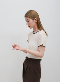 リンガーシアーTシャツ