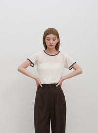 リンガーシアーTシャツ