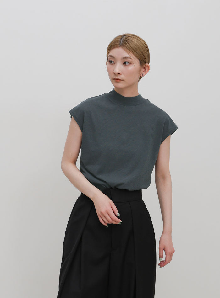 トップス SCM プチハイフレンチスリーブトップス – SELECT MOCA