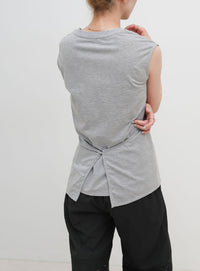 ウエストラップノースリーブトップス – SELECT MOCA