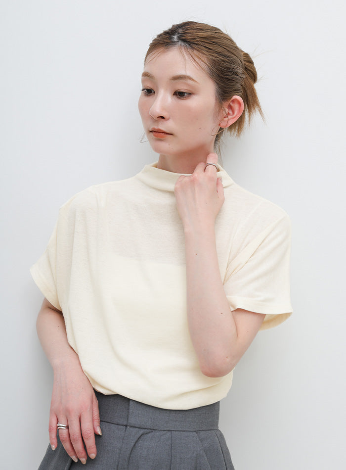 トップス KAO プチハイサイドドレープトップス – SELECT MOCA