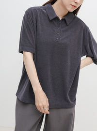 ベーシックパイルポロTシャツ