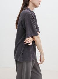 ベーシックパイルポロTシャツ