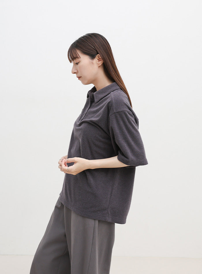 ベーシックパイルポロTシャツ – SELECT MOCA