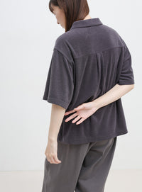 ベーシックパイルポロTシャツ