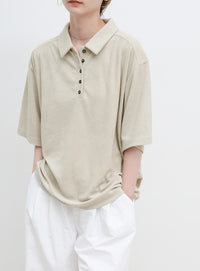 ベーシックパイルポロTシャツ