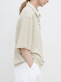 ベーシックパイルポロTシャツ