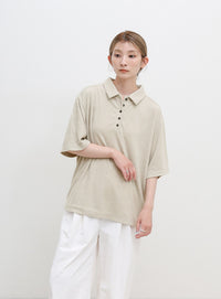 ベーシックパイルポロTシャツ