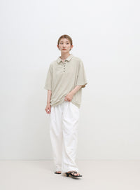 ベーシックパイルポロTシャツ