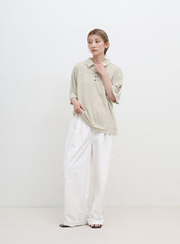 ベーシックパイルポロTシャツ