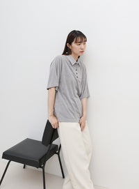 ベーシックパイルポロTシャツ