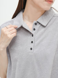 ベーシックパイルポロTシャツ