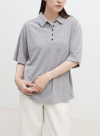 ベーシックパイルポロTシャツ