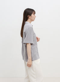 ベーシックパイルポロTシャツ
