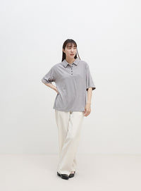 ベーシックパイルポロTシャツ