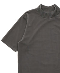 プチハイネックライトベロアTシャツ