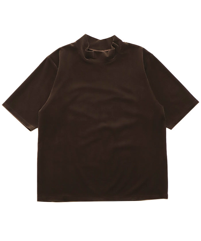 プチハイネックライトベロアTシャツ – SELECT MOCA