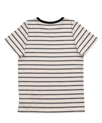 パイルボーダーTシャツ