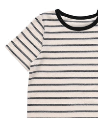 パイルボーダーTシャツ