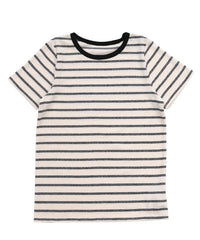 パイルボーダーTシャツ