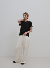 ベーシックワッフルＴシャツ