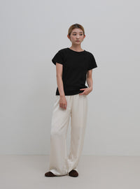 ベーシックワッフルＴシャツ