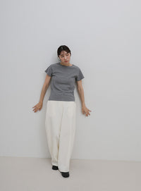 ベーシックワッフルＴシャツ