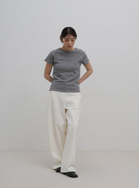 ベーシックワッフルＴシャツ