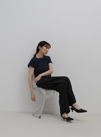 ベーシックワッフルＴシャツ