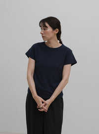 ベーシックワッフルＴシャツ