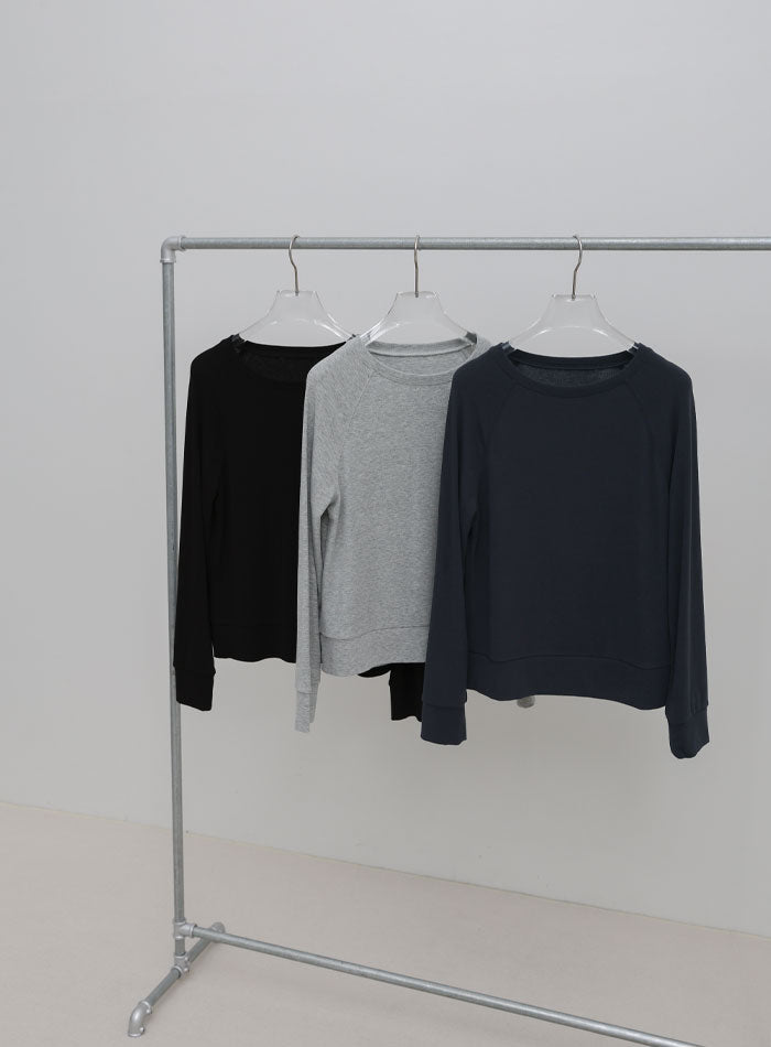 シンプルラグランスリーブカットソー – SELECT MOCA