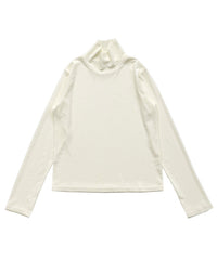 シンプルハイネックロンＴ