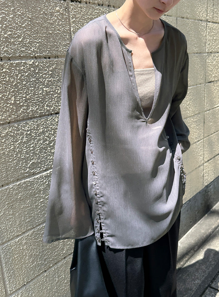 フィンガースリーブプチハイリブワンピース【by SON】【SALE