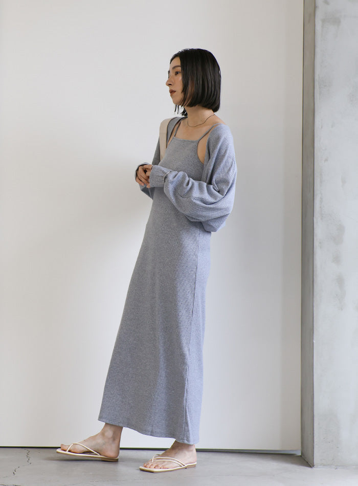 ボレロ＆キャミワンピースセットアップ【SALE】