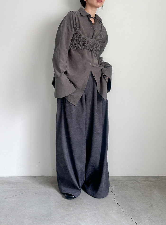 フリンジニットビスチェ【by SON】