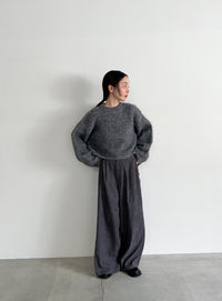 ヘアリーショートニット【by SON】