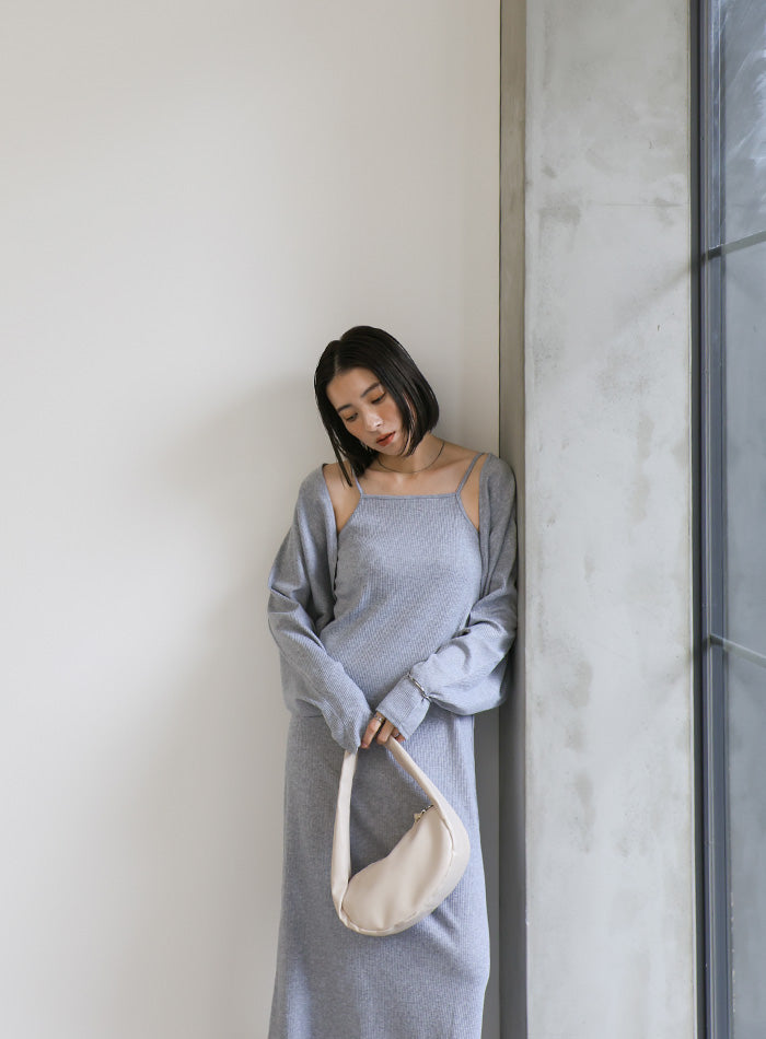 ボレロ＆キャミワンピースセットアップ【SALE】